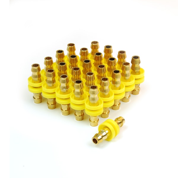 Primefit 3/8" x 3/8" Push On Barb Hose Splicer, 25PCS HRK38P38P-B25-P - main